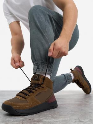 Кроссовки утепленные мужские Clasico 3 Mid, Коричневый