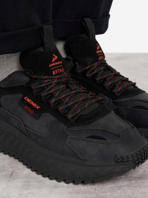 Кроссовки утепленные мужские х AYT?O Ucrazy Enrblast 3, Черный 4630478098610 – фото 4