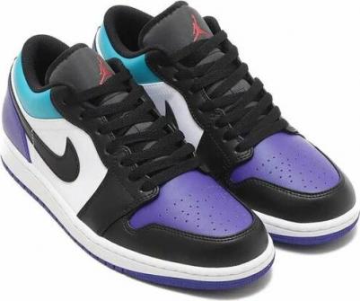 Кеды мужские AIR JORDAN 1 LOW черные 11 US – фото 3