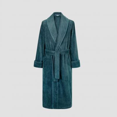 Домашний халат мужской САЙМОН синий 48 RU – фото 3