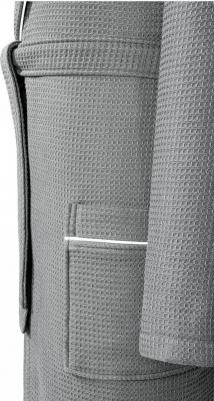 Халат мужской серый 54 – фото 3