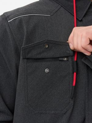 Моторубашка мужская Streetfighter с защитой, Серый – фото 5