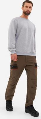 Брюки мужские летние Матрица с карманами, ткань Nylon Cotton, цвет Хаки 4627199925448 – фото 2