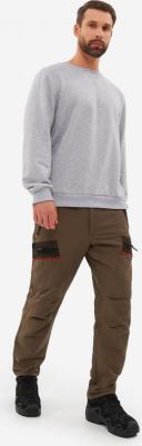 Брюки мужские летние Матрица с карманами, ткань Nylon Cotton, цвет Хаки 4627199925479 – фото 1