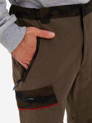 Брюки мужские летние Матрица с карманами, ткань Nylon Cotton, цвет Хаки 4627199925486 – фото 3