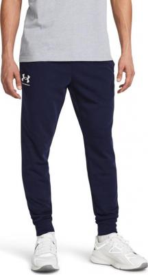 Брюки UA Rival Terry Jogger мужские, синие, размер SM, 1380843 – фото 8