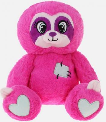 Мягкая игрушка "Ленивец Светняшка", 25см фиолетовый – фото 3