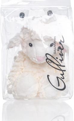 Мягкая игрушка Барашек Эльф белый 28 см – фото 4