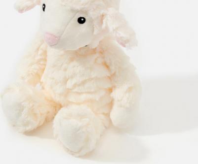 Мягкая игрушка Барашек Эльф белый 28 см – фото 14