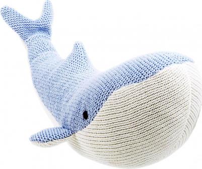 Мягкая игрушка Кит голубой 30 см – фото 6