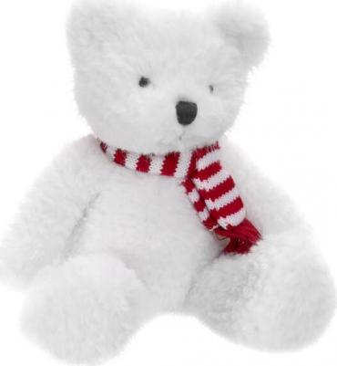 Мягкая игрушка Мишка белый в шарфе 21 см 70-KY23SP2807 – фото 8