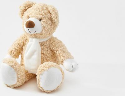 Мягкая игрушка Мишка кудрявый бежевый 40 см – фото 2