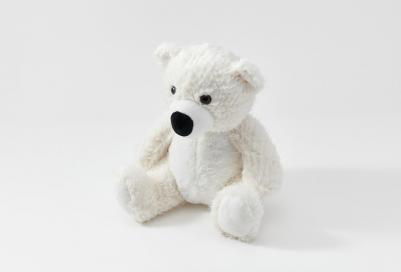 Мягкая игрушка Мишка сидячий белый 24 см – фото 4