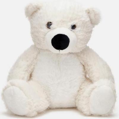 Мягкая игрушка Мишка сидячий белый 24 см – фото 6