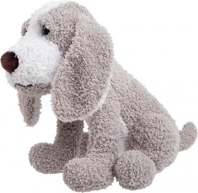 Мягкая игрушка Собачка серо-белая 22 см – фото 4