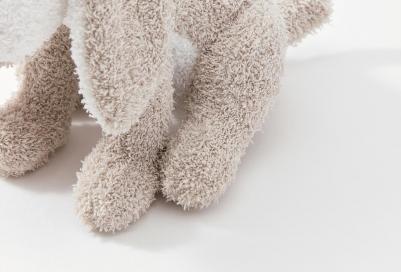 Мягкая игрушка Собачка серо-белая 22 см – фото 8