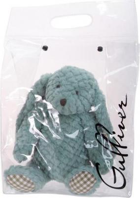 Мягкая игрушка Зайка бирюзовый 24 см по имени Вафля 70-KY21AP3004 – фото 1