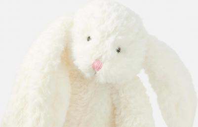 Мягкая игрушка Зайка молочный 24 см по имени Сливка 70-KY23SP3008 – фото 6