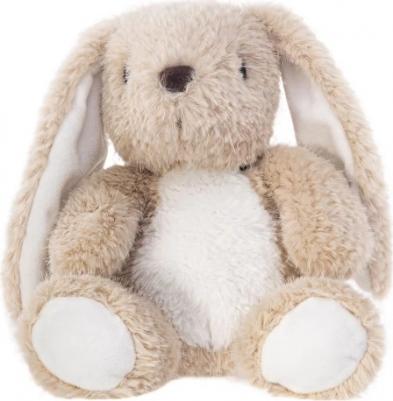 Мягкая игрушка Зайка вислоухий бежевый 20 см