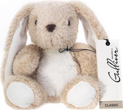 Мягкая игрушка Зайка вислоухий бежевый 20 см – фото 4