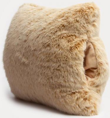 Подушка-собачка бежевая 40х32 см, коллекция Cozy – фото 4