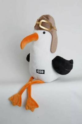 Мягкая игрушка "Чайка" Летчик 40 см