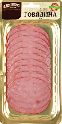 Говядина говядина нарезка по-егорьевски вакуумная упаковка 115 г