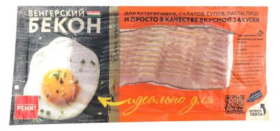 Бекон варено-копченый Венгерский нарезка, 200 г