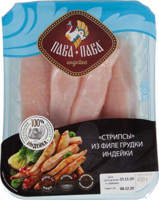 Стрипсы из филе грудки индейки охлажденные 450г – фото 4