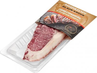 Стейк Стриплойн из мраморной говядины Black Angus, 320 г – фото 2