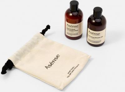 Набор парфюмированных средств для ванной и душа Подарочный набор Лосьон для тела и Гель для душа в брендированном мешочке Virgin Lemongrass – фото 1