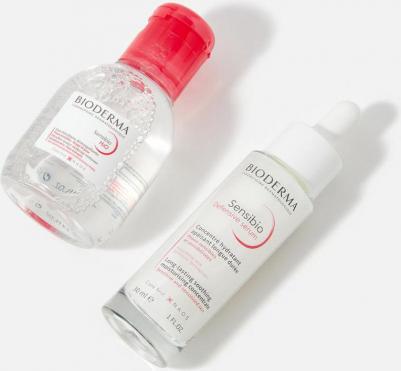 Набор Sensibio в косметичке сыворотка Defensive и мицеллярная вода – фото 5