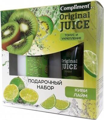 Набор Original Juice 1490 Киви-лайм, мыло для рук 320 мл+бальзам для рук 100 мл – фото 1
