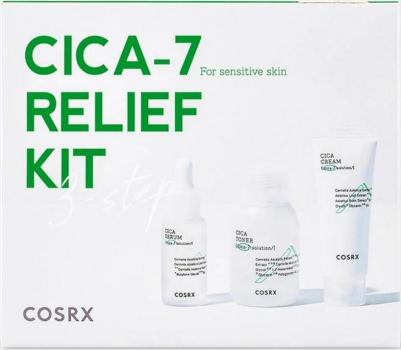 Cica-7 Relief набор с готу колой для чувствительной кожи набор из 3 предметов Crx-45219 – фото 3