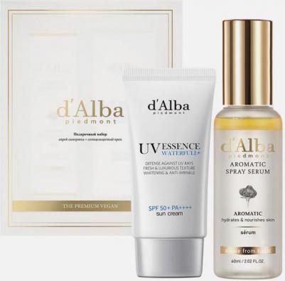 Набор средств для лица Подарочный набор: сыворотка + солнцезащитный крем – фото 8