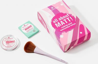 Пудра для лица Набор для макияжа лица All about matt 8 – фото 4