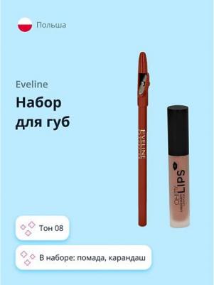 Набор Помада для губ матовая + Карандаш для губ Oh! My Lips Kit – фото 10