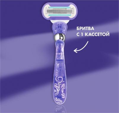 Набор подарочный Swirl бритва, кассета, косметичка – фото 8