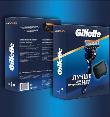 Подарочный набор Fusion ProGlide Flexball с 1 сменной кассетой и чехлом для бритв – фото 4