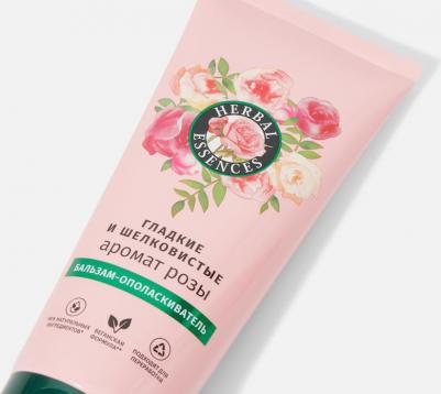 Набор для волос подарочный женский Шампунь и бальзам для волос Гладкие и шелковистые Аромат Розы 250мл + 180мл – фото 1