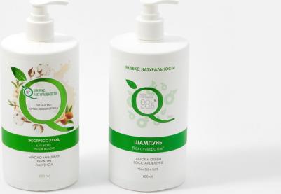 Набор для ухода за волосами Шампунь ИН 800 ml+Бальзам-ополаскиватель ИН 800 ml – фото 4