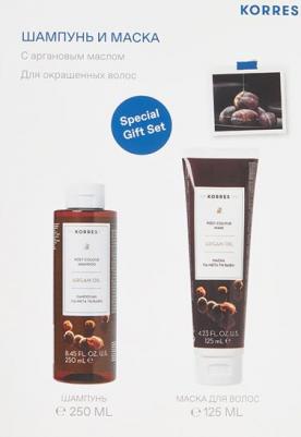 Набор для окрашенных волос: Шампунь+Маска Argan Oil 2 шт