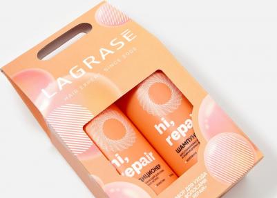 Подарочный набор для волос Hi, Repair шампунь + кондиционер для восстановления и ухода, 1 л – фото 9