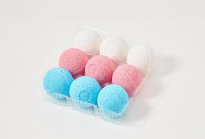 Бомбочки для ванны Candy bath bar Набор бурлящих шаров "Love&Candy" 360г – фото 3