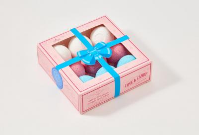 Бомбочки для ванны Candy bath bar Набор бурлящих шаров "Love&Candy" 360г – фото 10