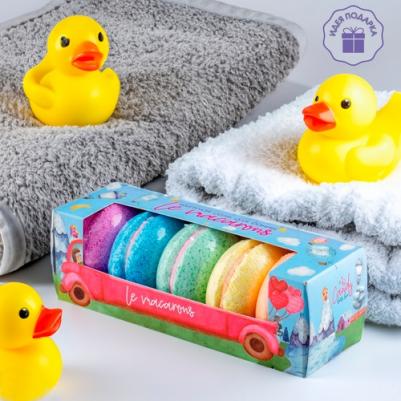 Соль для ванн Набор шипучей соли Le Macaronc 4610013469402 – фото 2