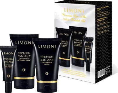 Набор Premium Syn Ake Anti Wrinkle Care Set, Cream 50ml, Eye Cream 25ml, Sleeping Mask 50 ml – фото 8