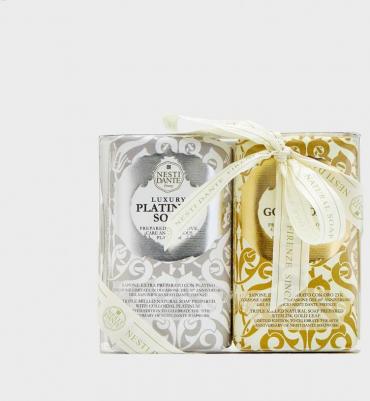 Набор мыла для тела / Anniversary Platinum & Gold 2*250 г – фото 9