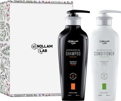 Набор для ухода за волосами Восстанавливающий бессульфатный набор для жирных волос: Шампунь и Кондиционер – фото 1