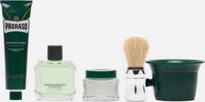 Набор для бритья Classic Shaving Set зеленый, 5 предметов – фото 2